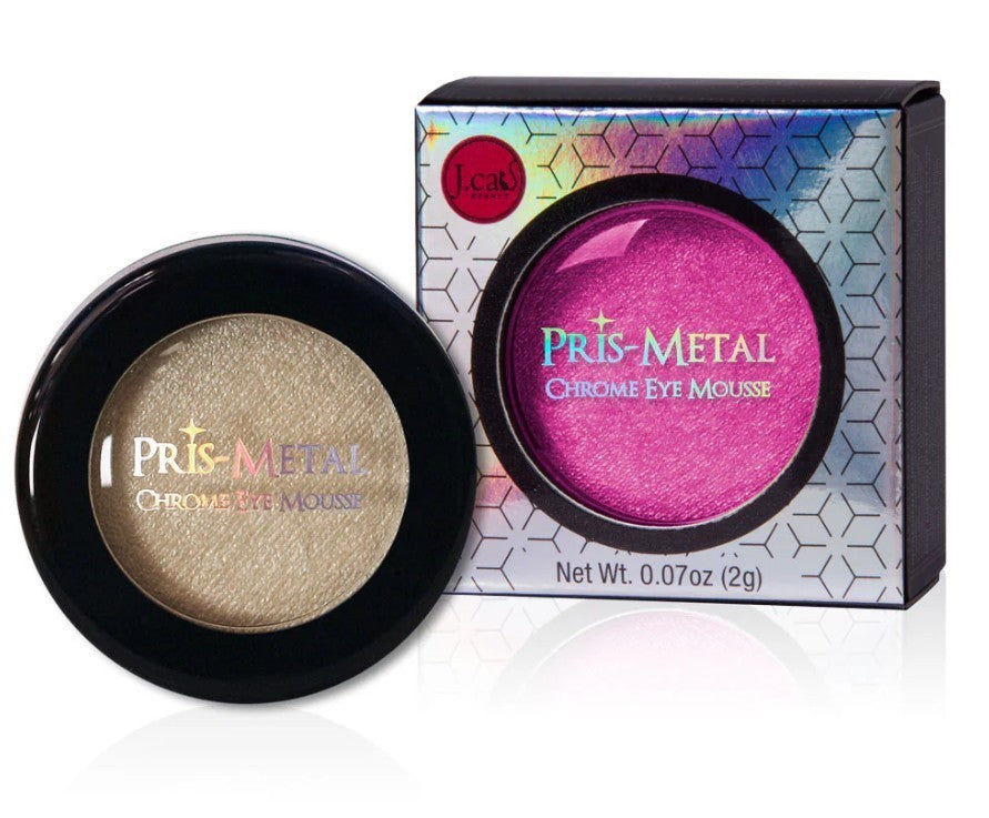 Chrome Eye Shadow Mousse - High Shine Foil Makeup in Dreamer Shade