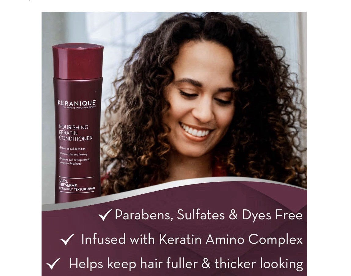Keratin Nourishing Conditioner for Fuller, Thicker Hair