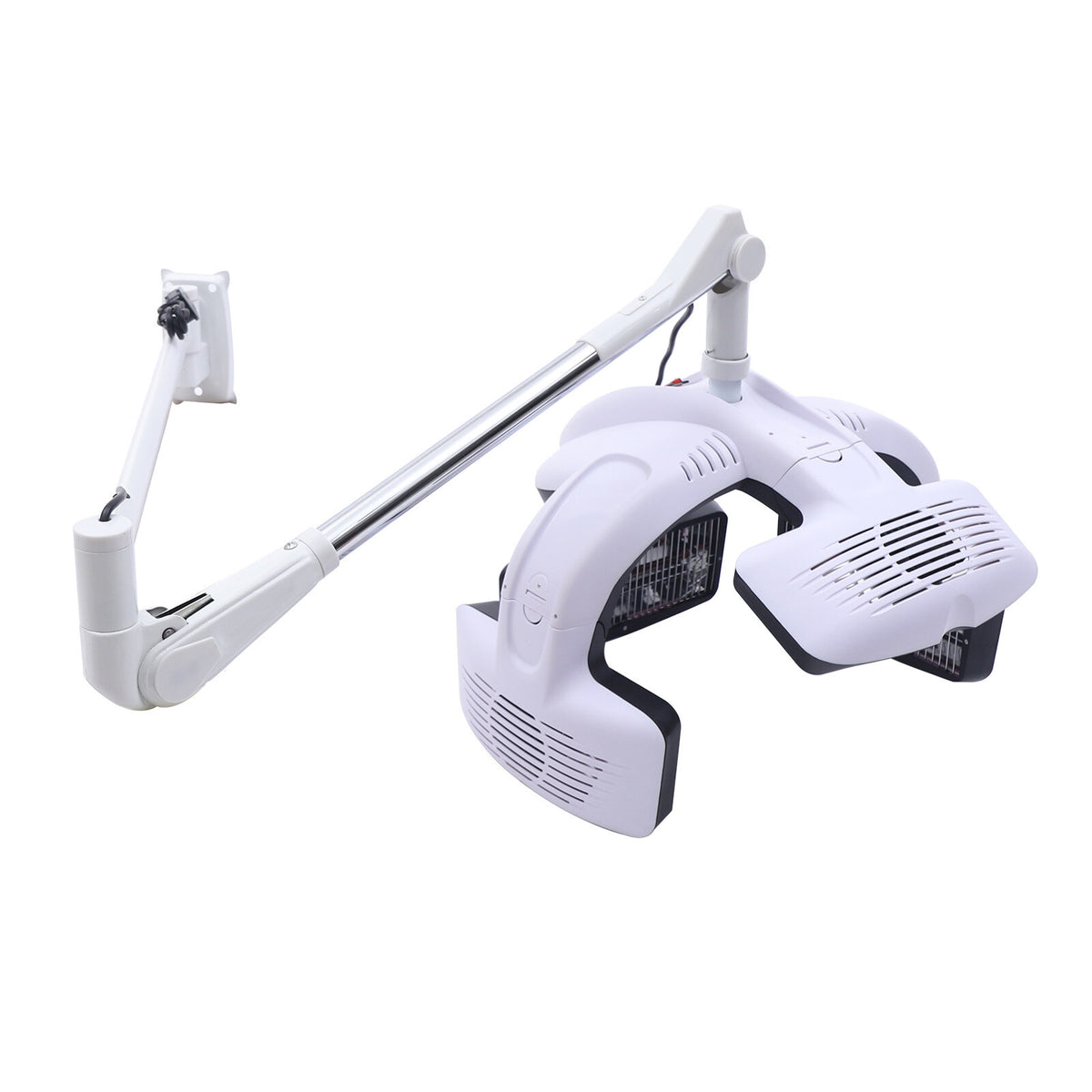 Infrared Wall-Mounted Hair Dryer Hood for Salons 1250W White
