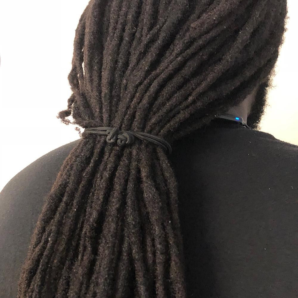 Jumbo Knotted Hair Tie Set of 4 - for natural hair, dreadlocks and