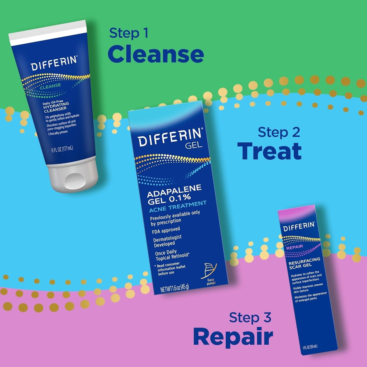 Gentle Acne Scar Treatment Gel for Sensitive Skin - 1 Oz