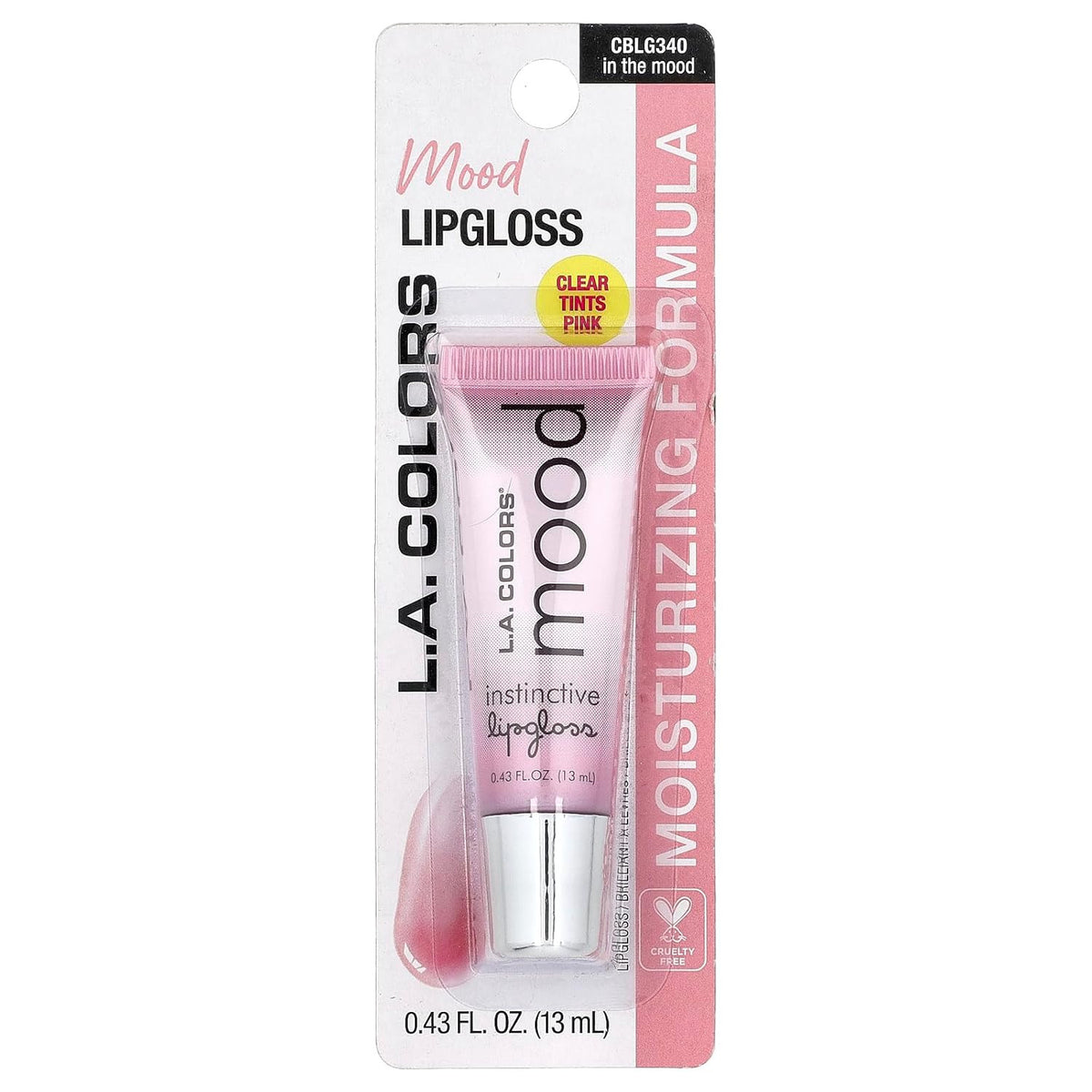 Color-Changing Lip Gloss 0.43 Oz Mood-Enhancing Lip Shine