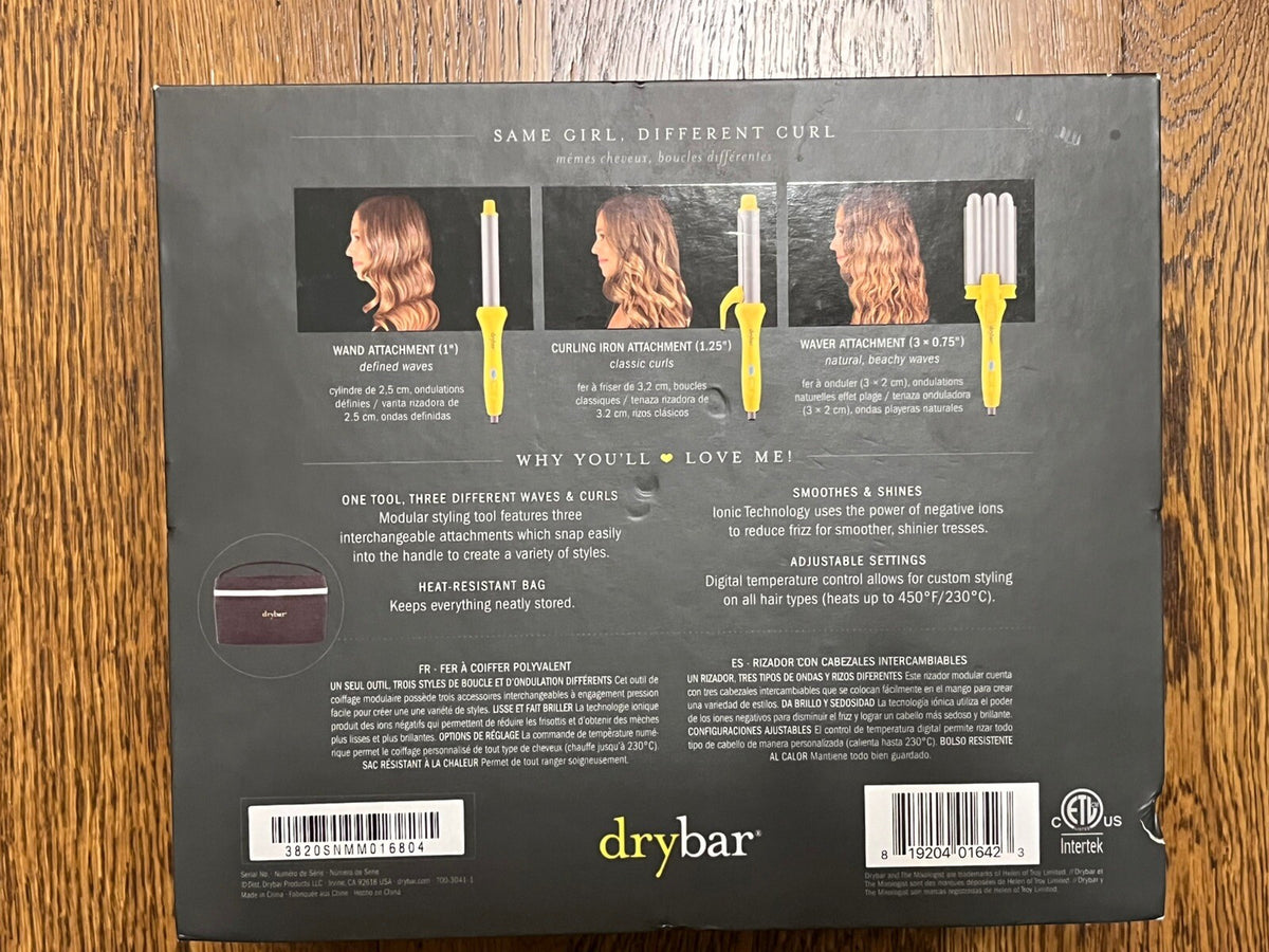 Interchangeable Styling Iron for Hair - Drybar The Mixologist
