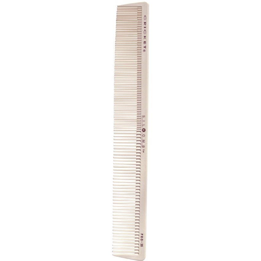 Cricket Silkomb Pro-35 Hair Comb Silicone Injected Antimicrobial