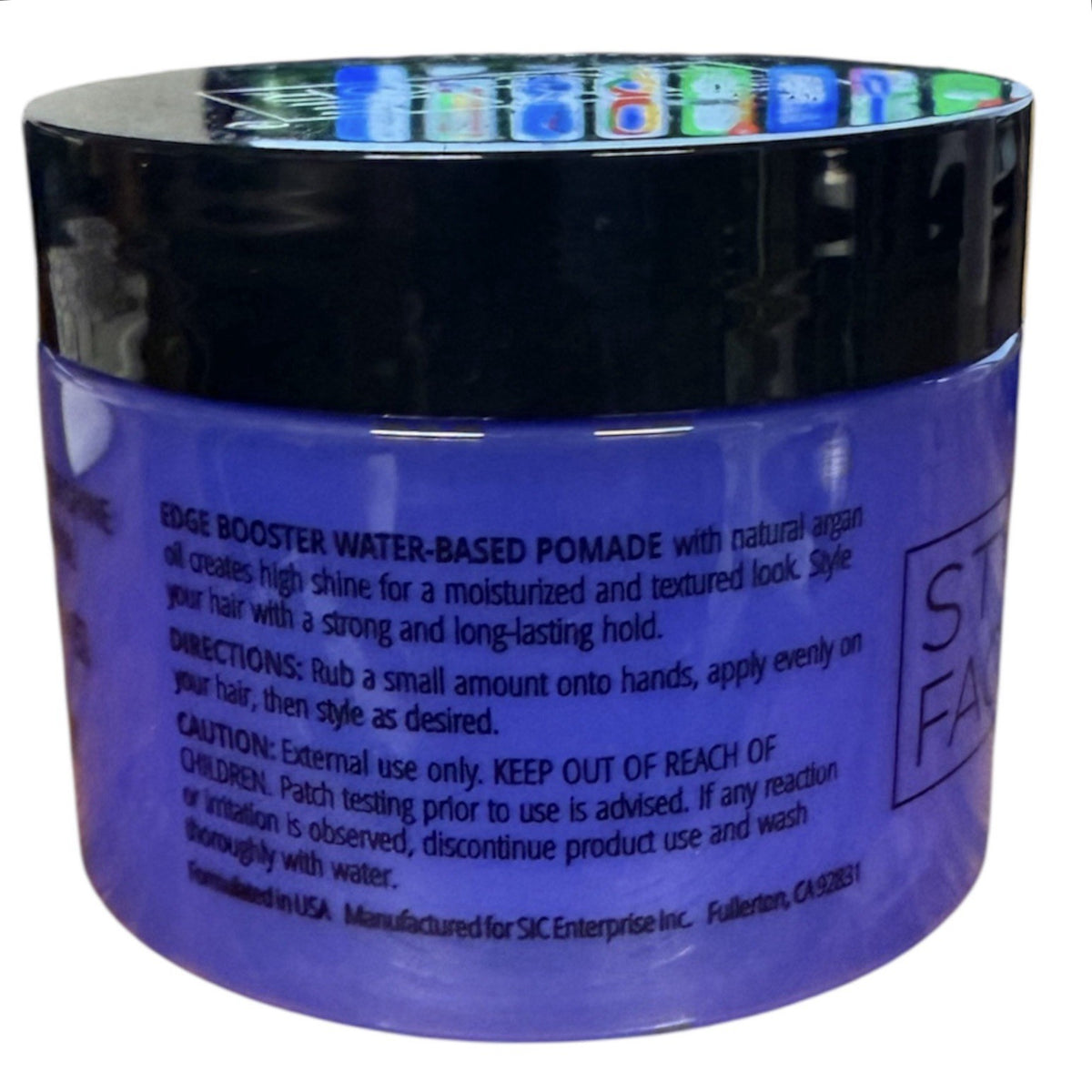 Strong Hold Water-Based Edge Booster with Blueberry Scent - 3.38 oz