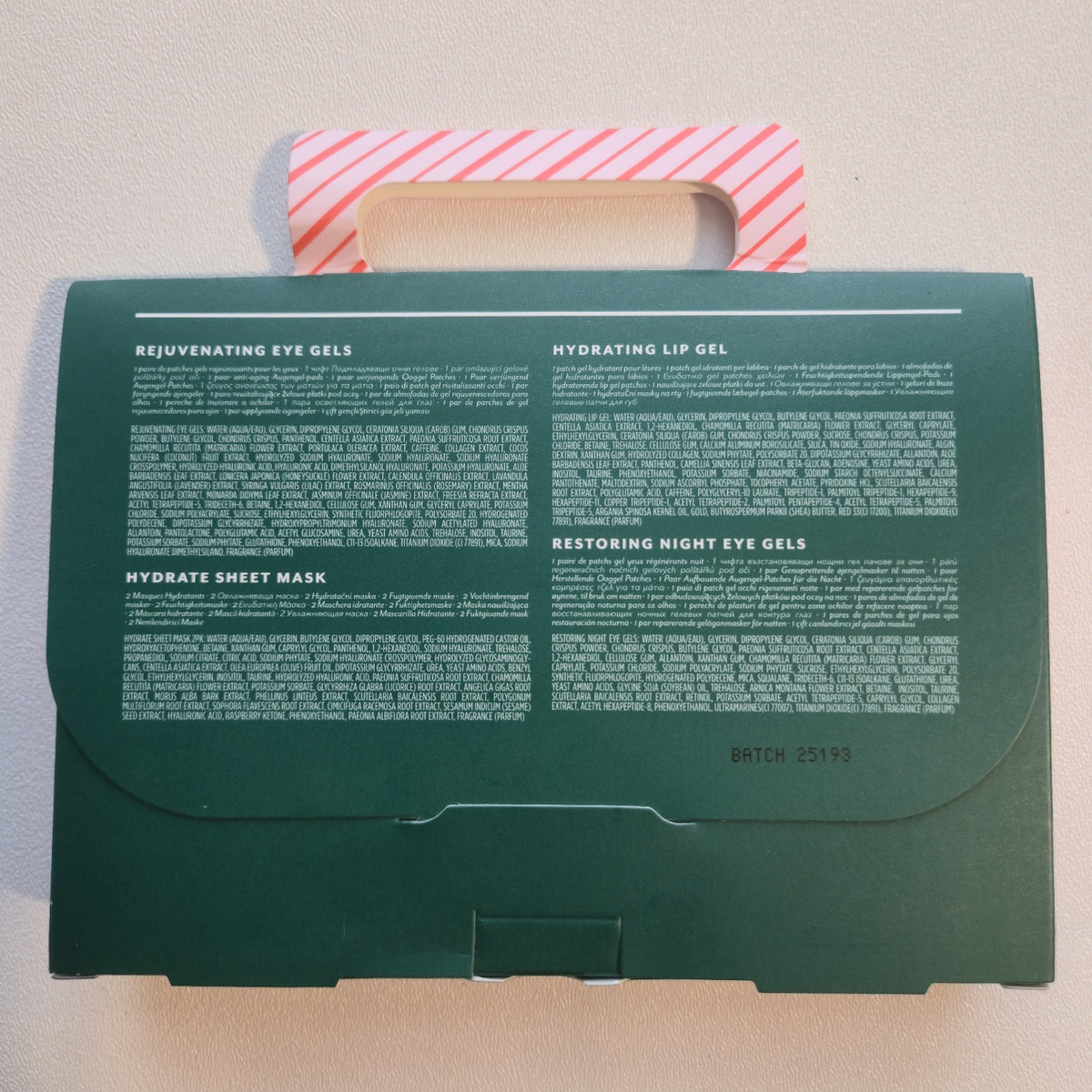 Travel Facial Kit - On The Fly Skin Care Set for Great Bon Voyage Gift