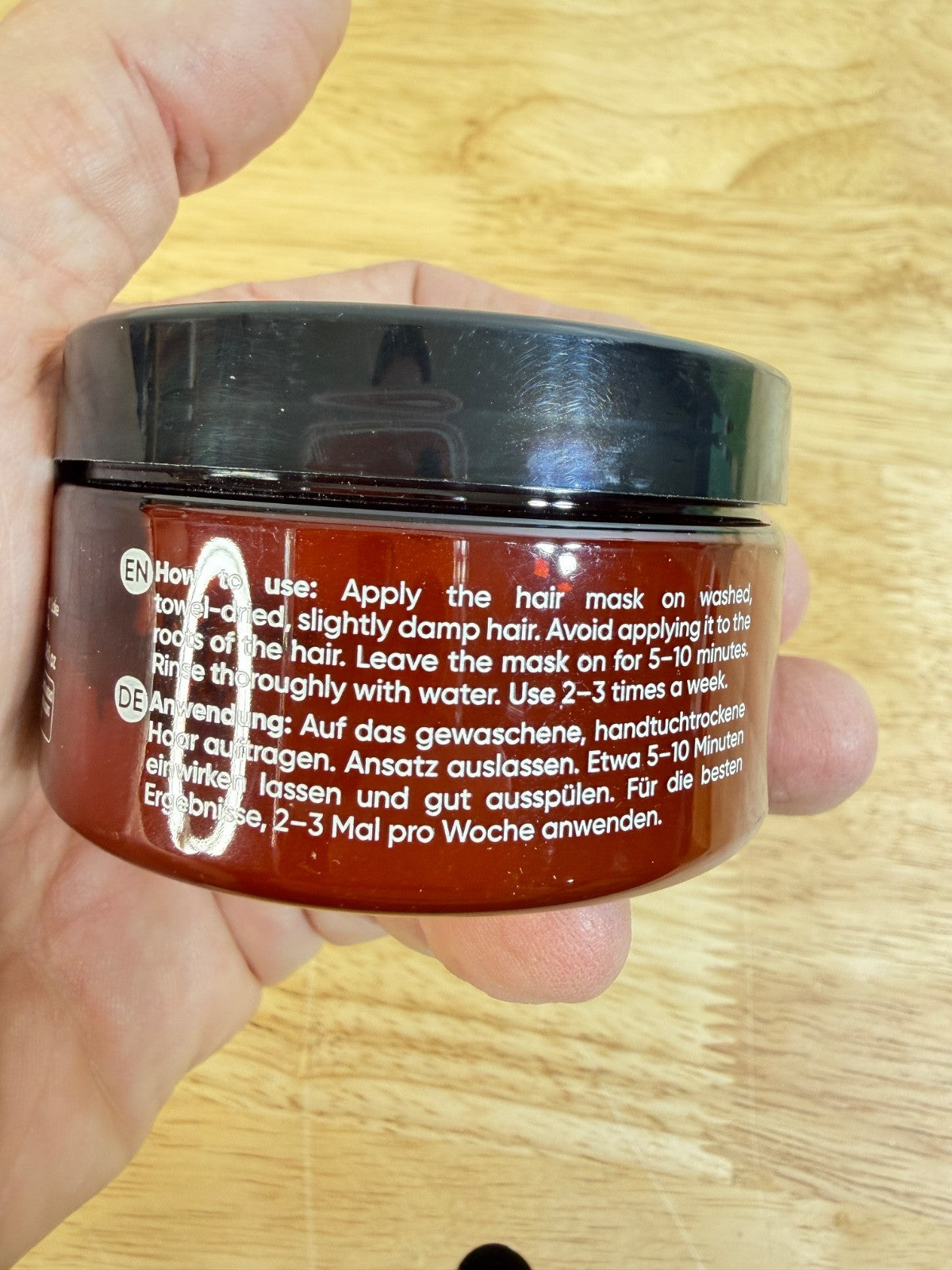 Hair Growth Mask with Biotin & Minerals 100ml
