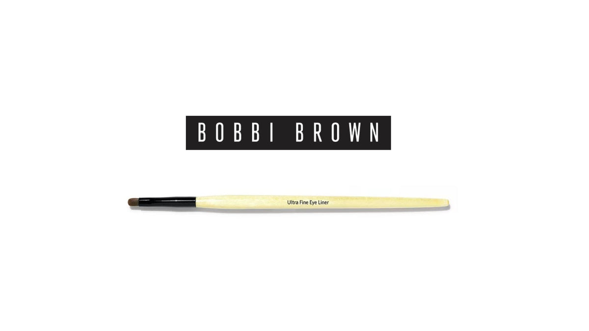 Eyeliner Brush Set - 2 pcs Ultra Fine Makeup Brushes for Precise Application