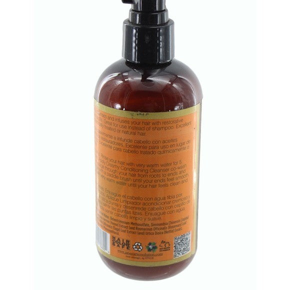 Gentle Hair Cleanser with Jojoba Oil & Nettle Extract - 8 oz, Surfactant-Free