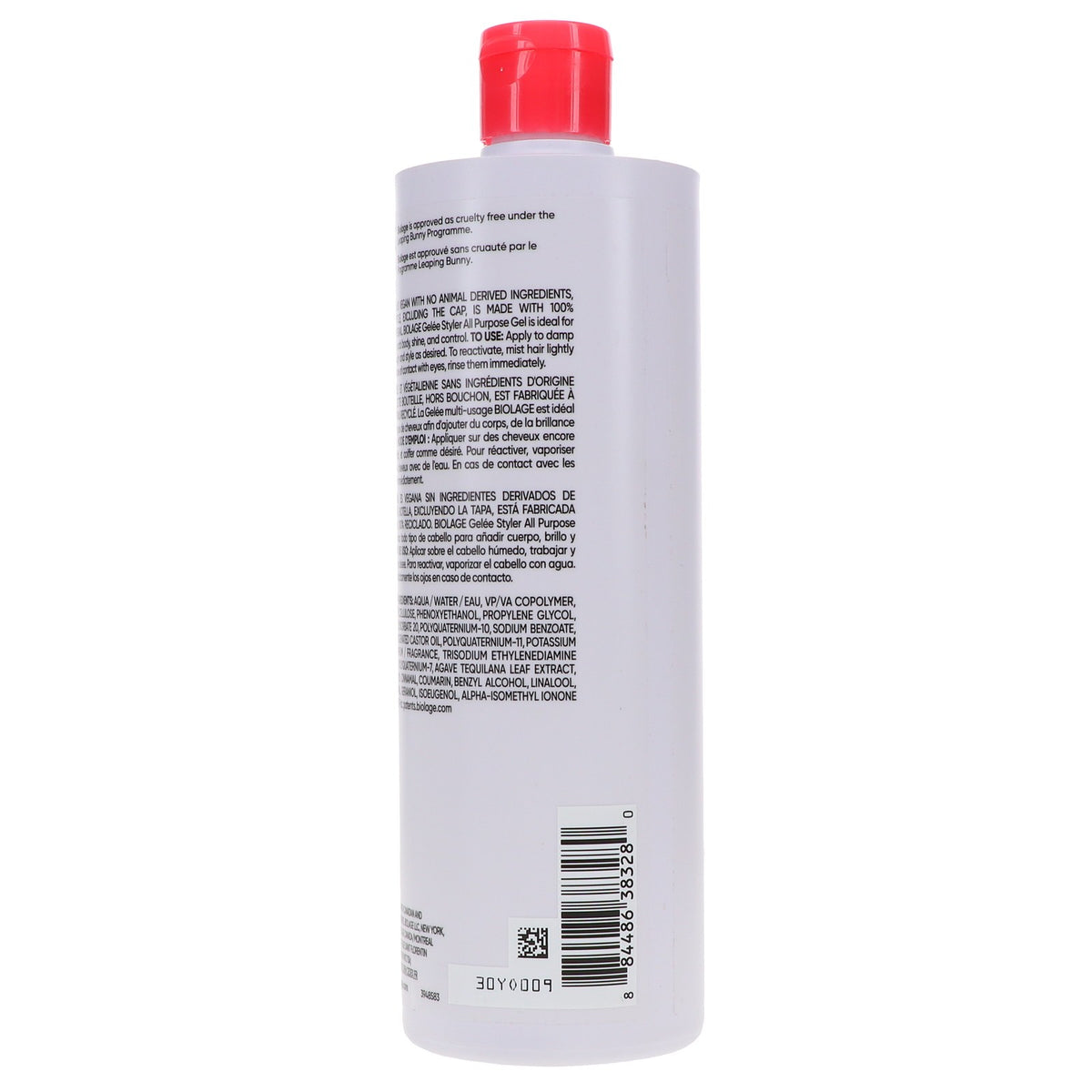 All Purpose Hair Styling Gel - Natural Shine & Frizz Control 16.9 oz