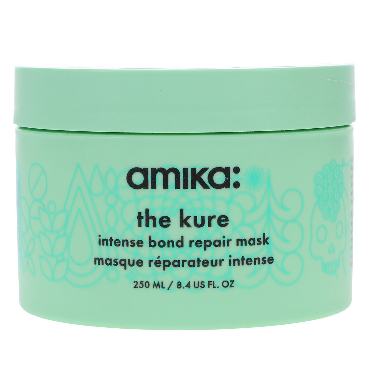 Amika The Kure Intense Repair Hair Mask 8.4 oz Pack of 3 - Deep Nourishing Treatment