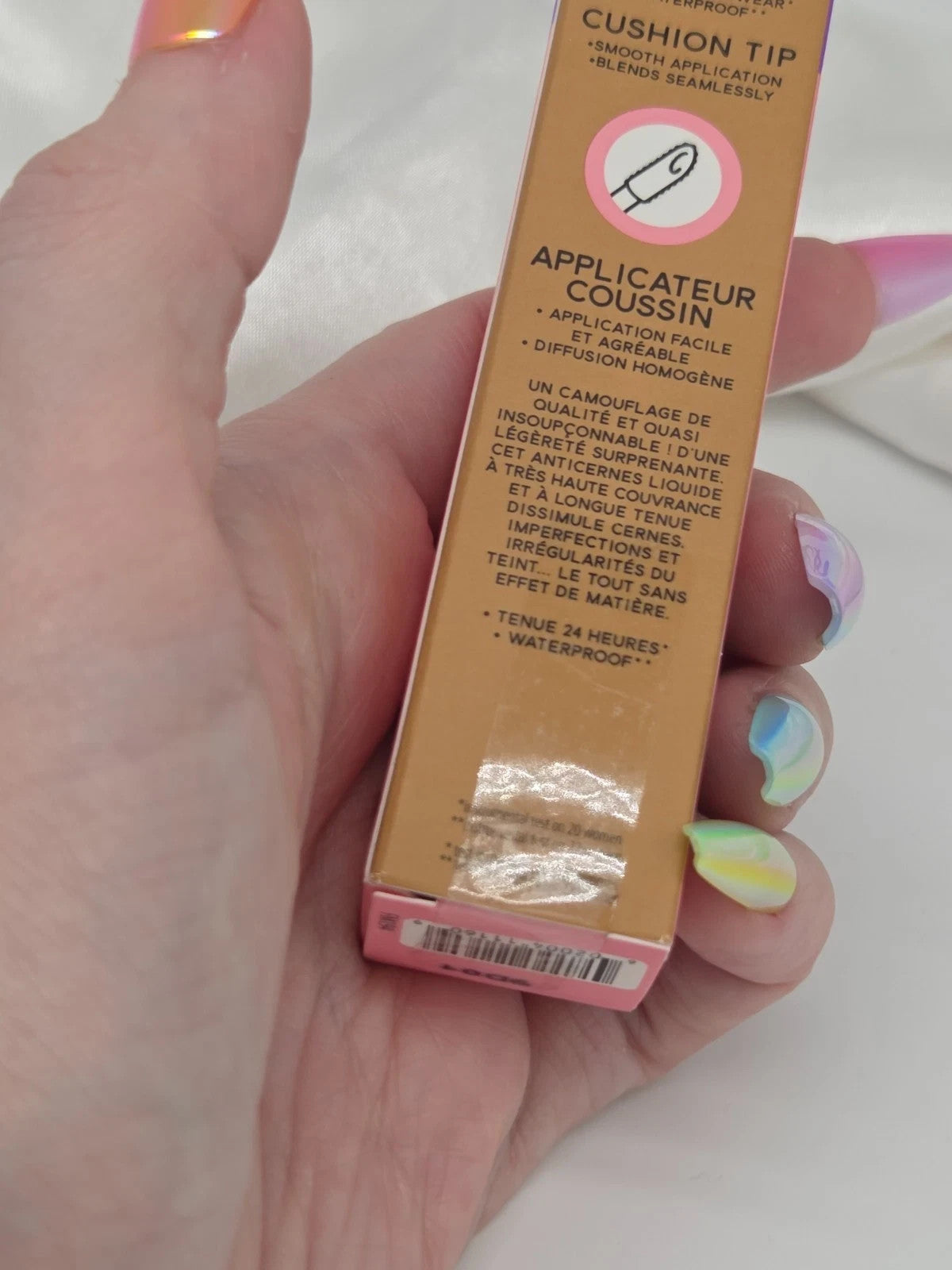 Long-Wear Cakeless Concealer Pack of 2 - Full Coverage Liquid Makeup