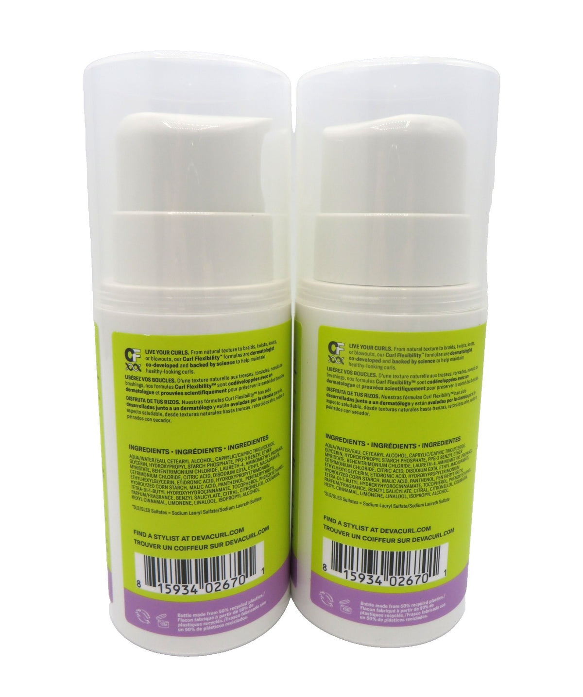 Curl Enhancing Hair Cream Set - 2 x 5.1 oz DevaCurl SuperCream Definer