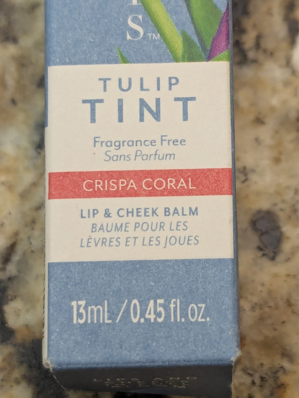 Lip & Cheek Balm with Tulip Tint - Crispa Coral, 0.45 oz