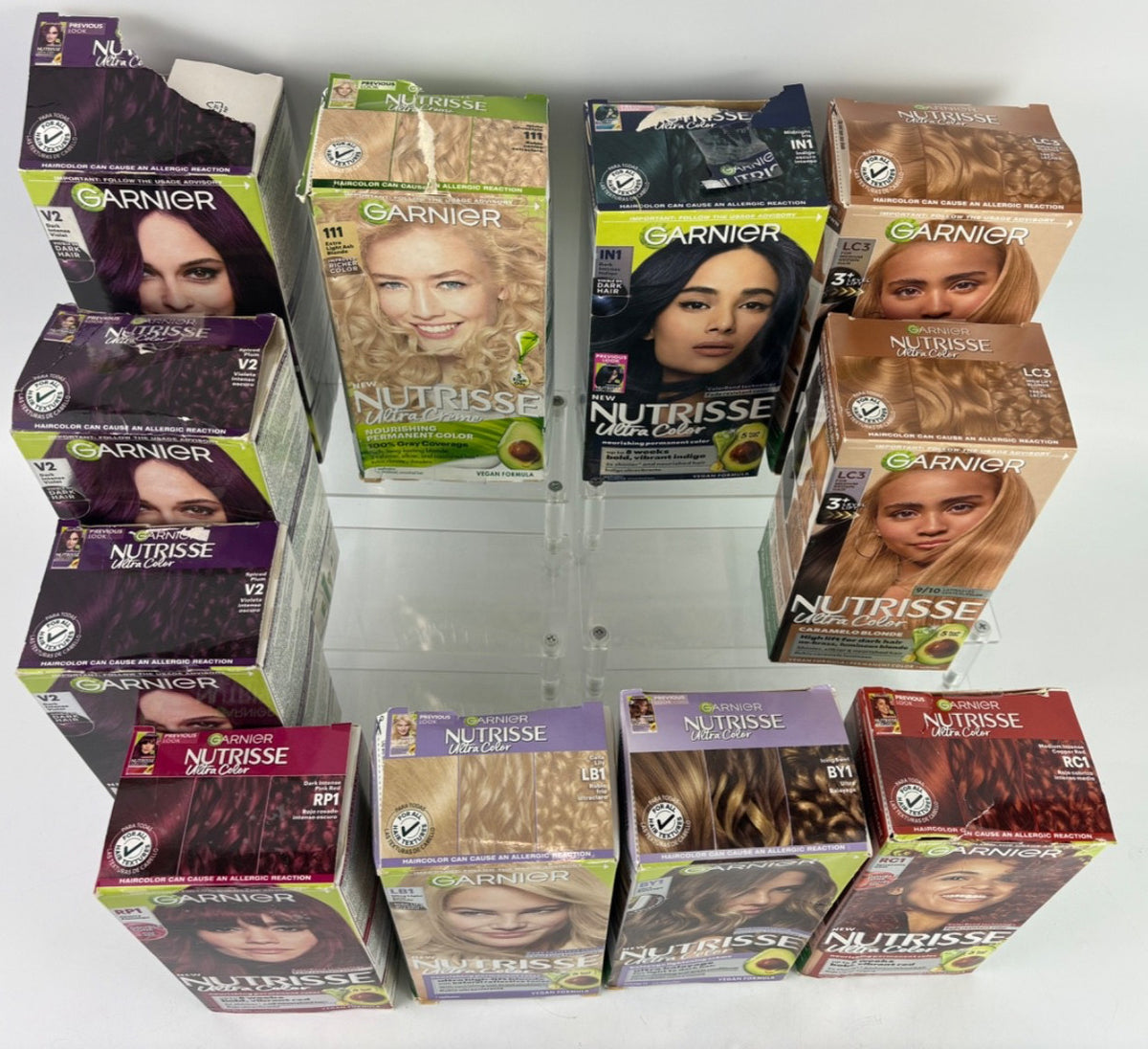 Garnier Nutrisse Hair Color Dye - 11 Pack Variety