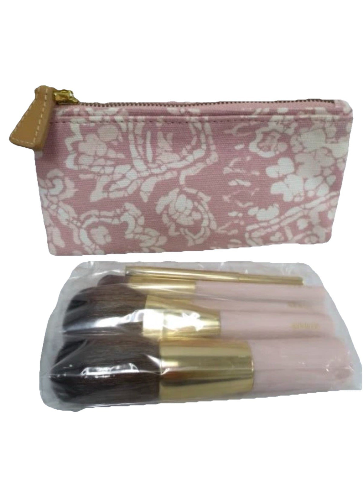 Travel Makeup Brush Set - 6 Pieces Essential Cosmetic Tools