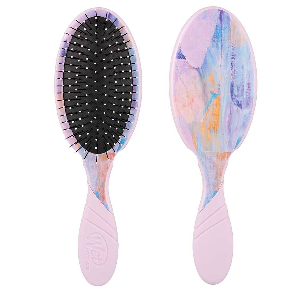 Wet Brush Detangler Hairbrush Wildflower Petal - Ultra-Soft IntelliFlex Bristles