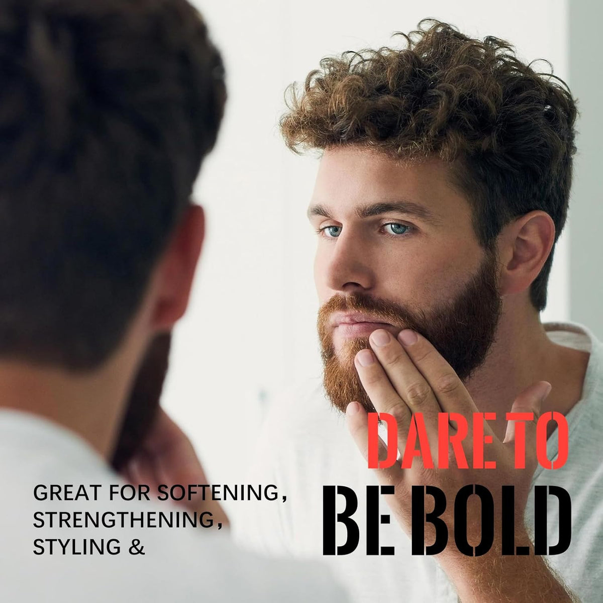 Men's Beard Growth Stimulator - Fuller, Thicker Beard Support