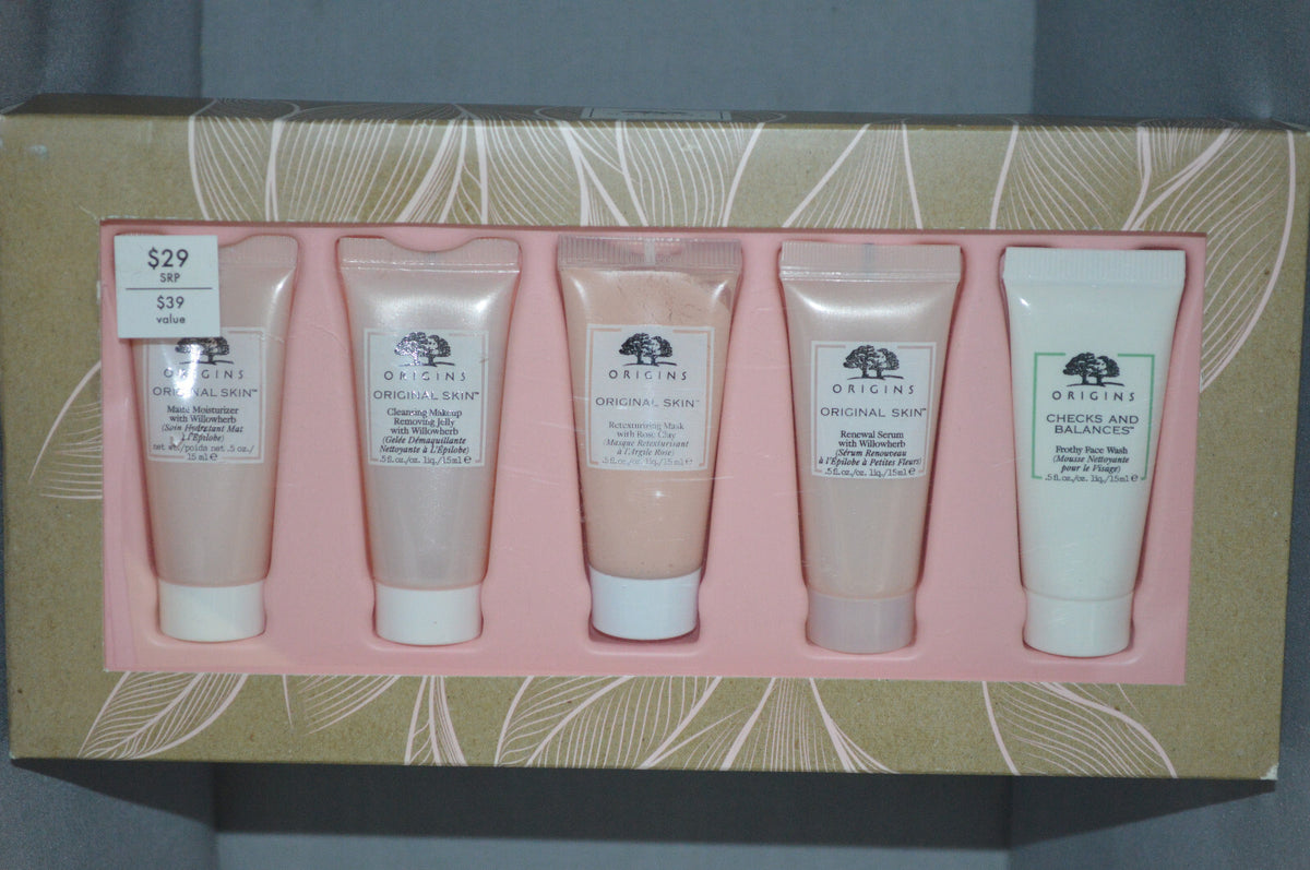 Origins Glow On Mini Skincare Set - 5 Travel-Size Products