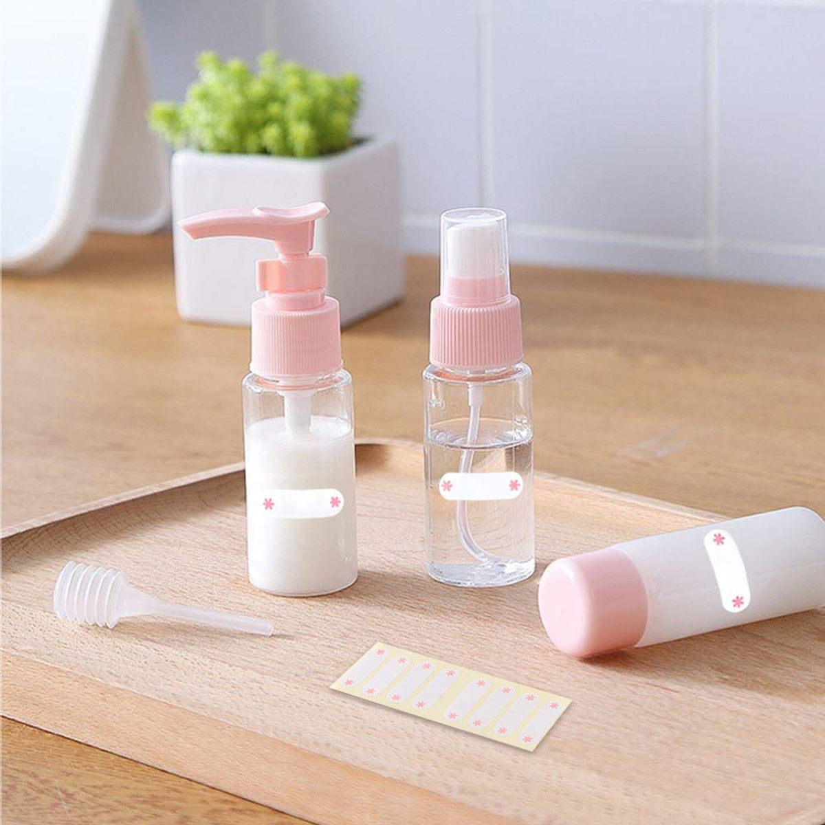Travel Toiletry Bottle Kit TSA Approved Leak Proof Portable Containers Set