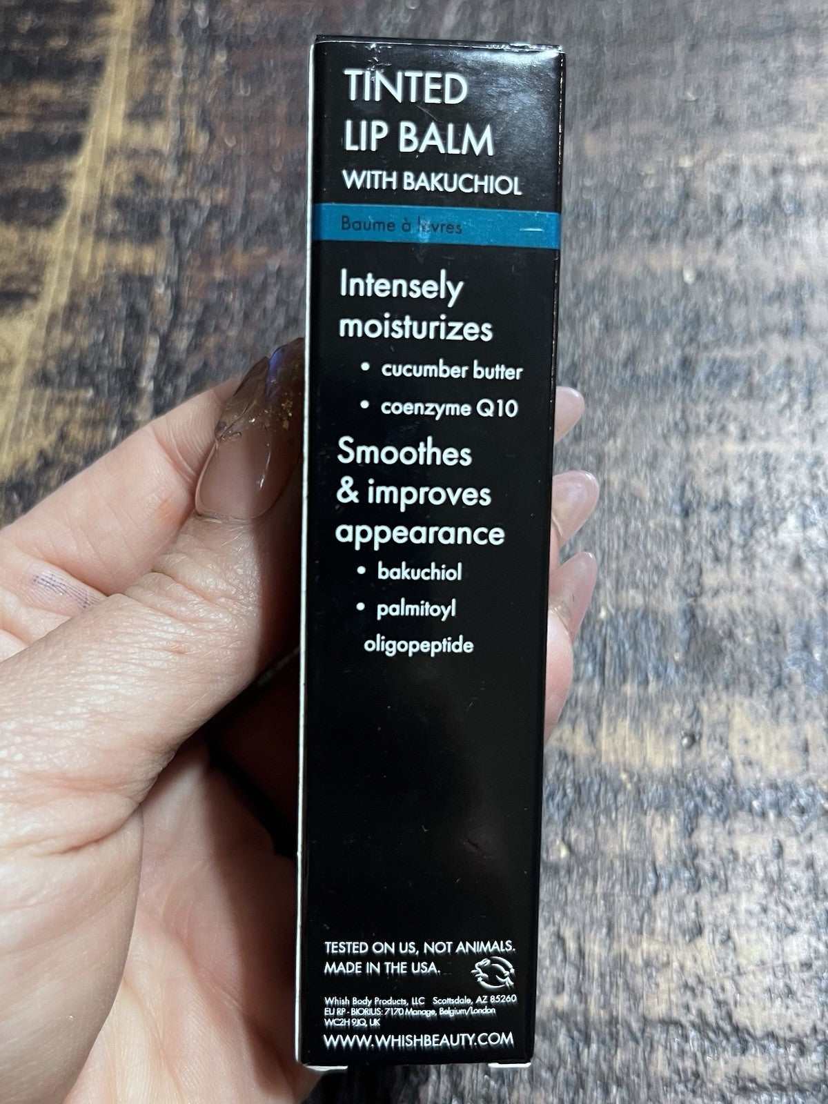 Set of 2 Tinted Lip Balms - Wild Mint & Orchard Pear 0.5 oz