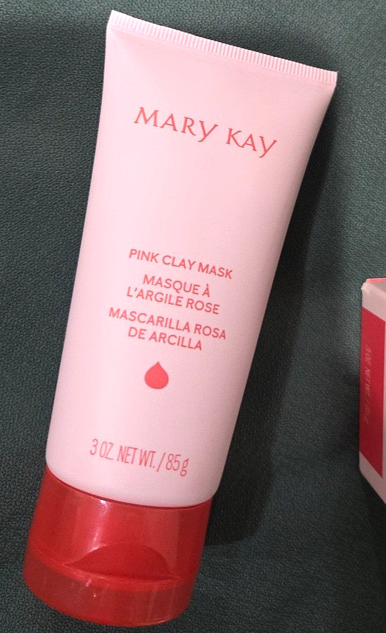 Pink Clay Mask for Dry to Oily Skin, 3oz (Pack of 2)