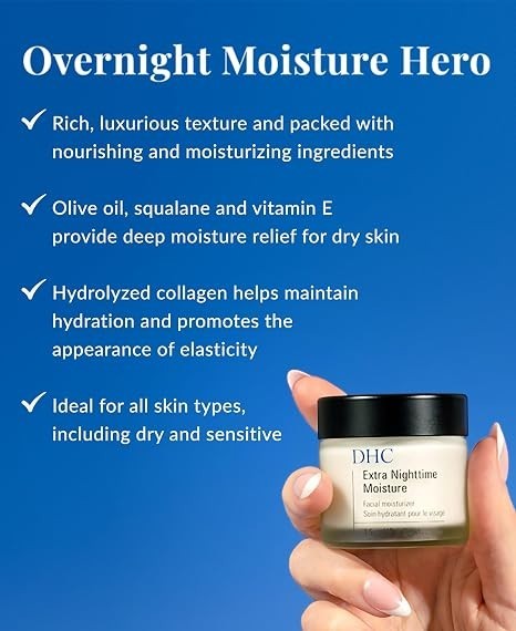 DHC Extra Nighttime Moisture Facial Moisturizer - 1.5 oz