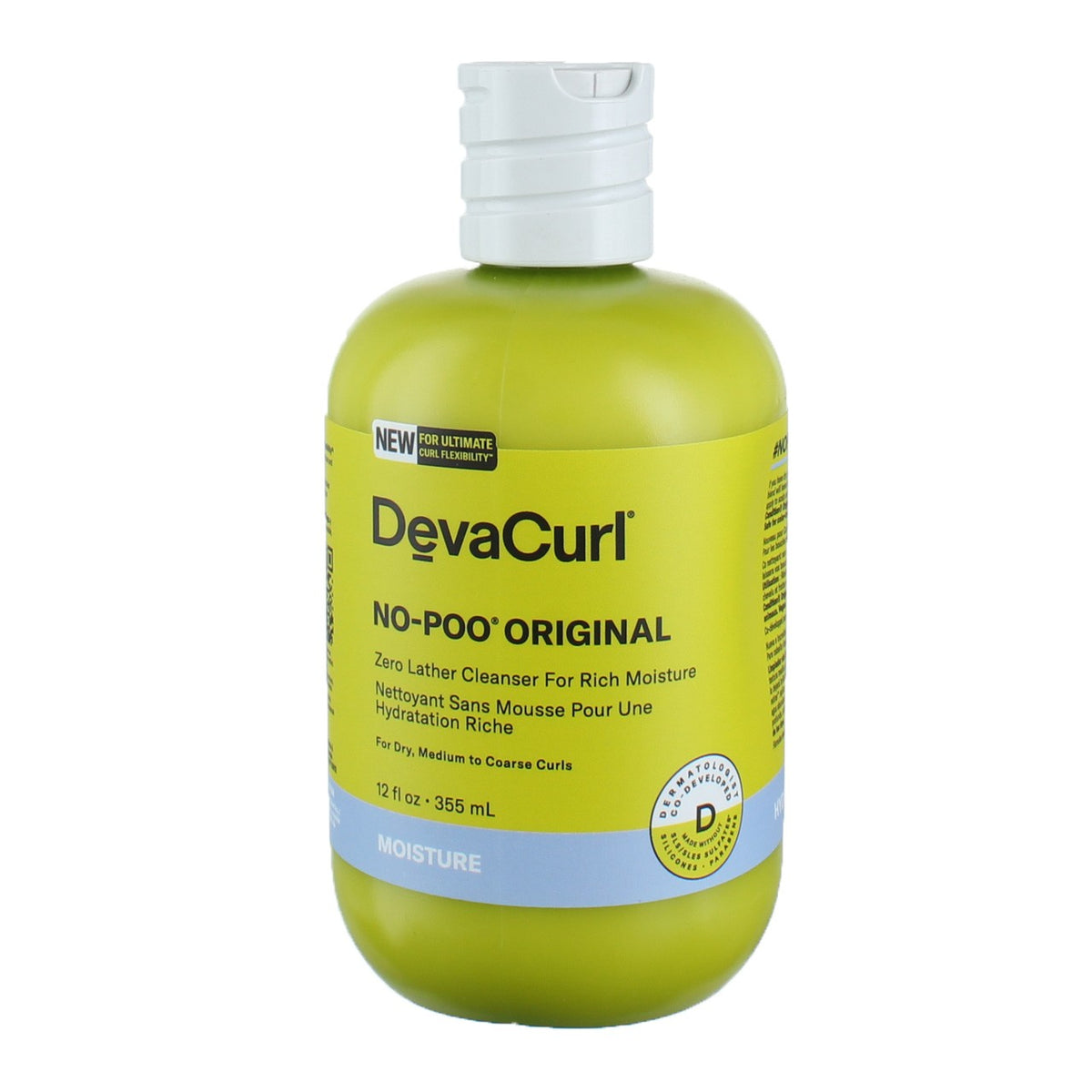 4 Pack DevaCurl No-Poo Original Lightweight Hair Cleansing Moisture,
