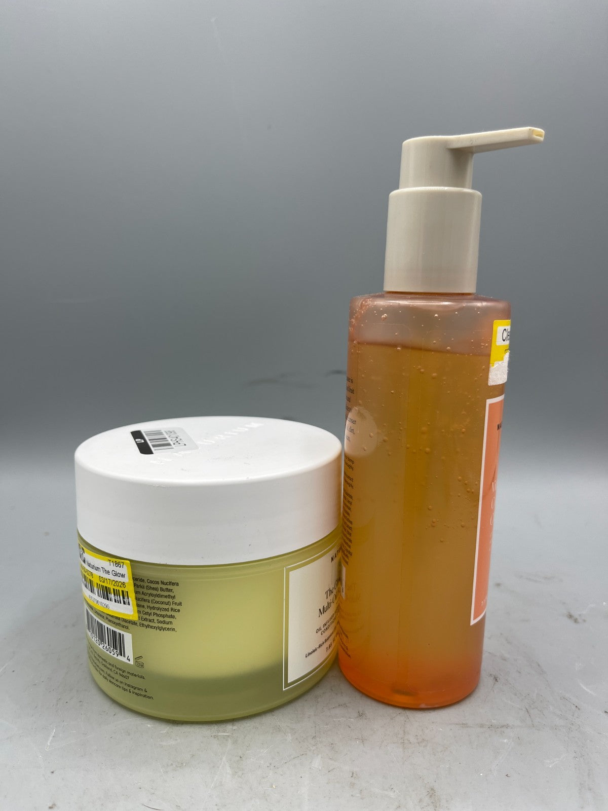 Vitamin C Facial Cleanser & Multi-Oil Set - Naturium Glow Getter