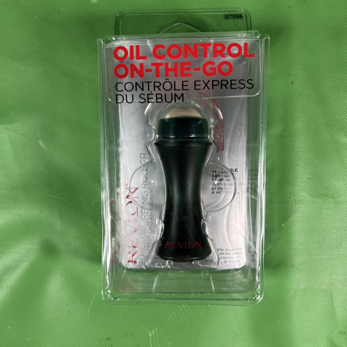 Revlon Oil Control Face Roller - On-the-Go Oil Absorbing Volcanic Tool