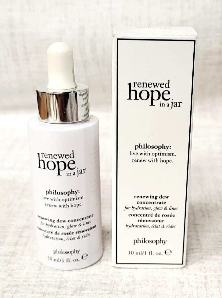Philosophy Renewed Hope In A Jar Renewing Dew Concentrate 1 fl oz