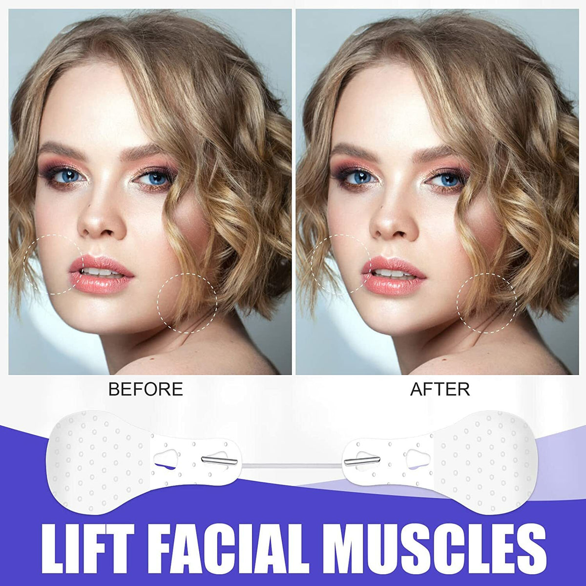 Face Lift Tape - Ultra-Thin Transparent V-Shaped Facial Lifting Sticker Patches