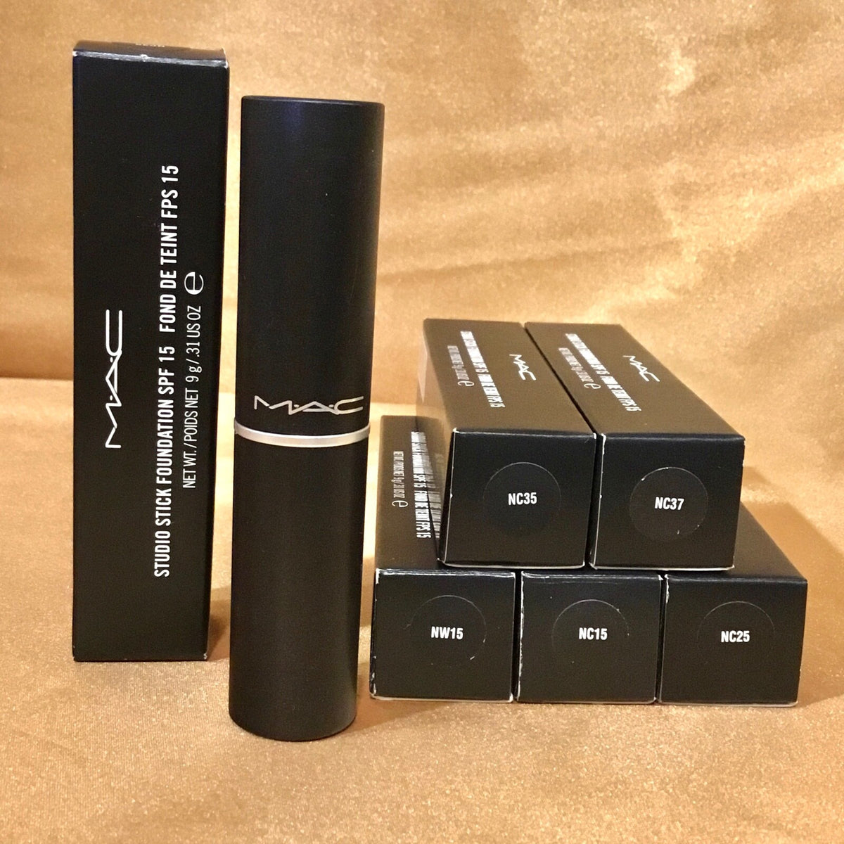 High-Quality Studio Stick Foundation SPF 15 - Full Size Makeup Base