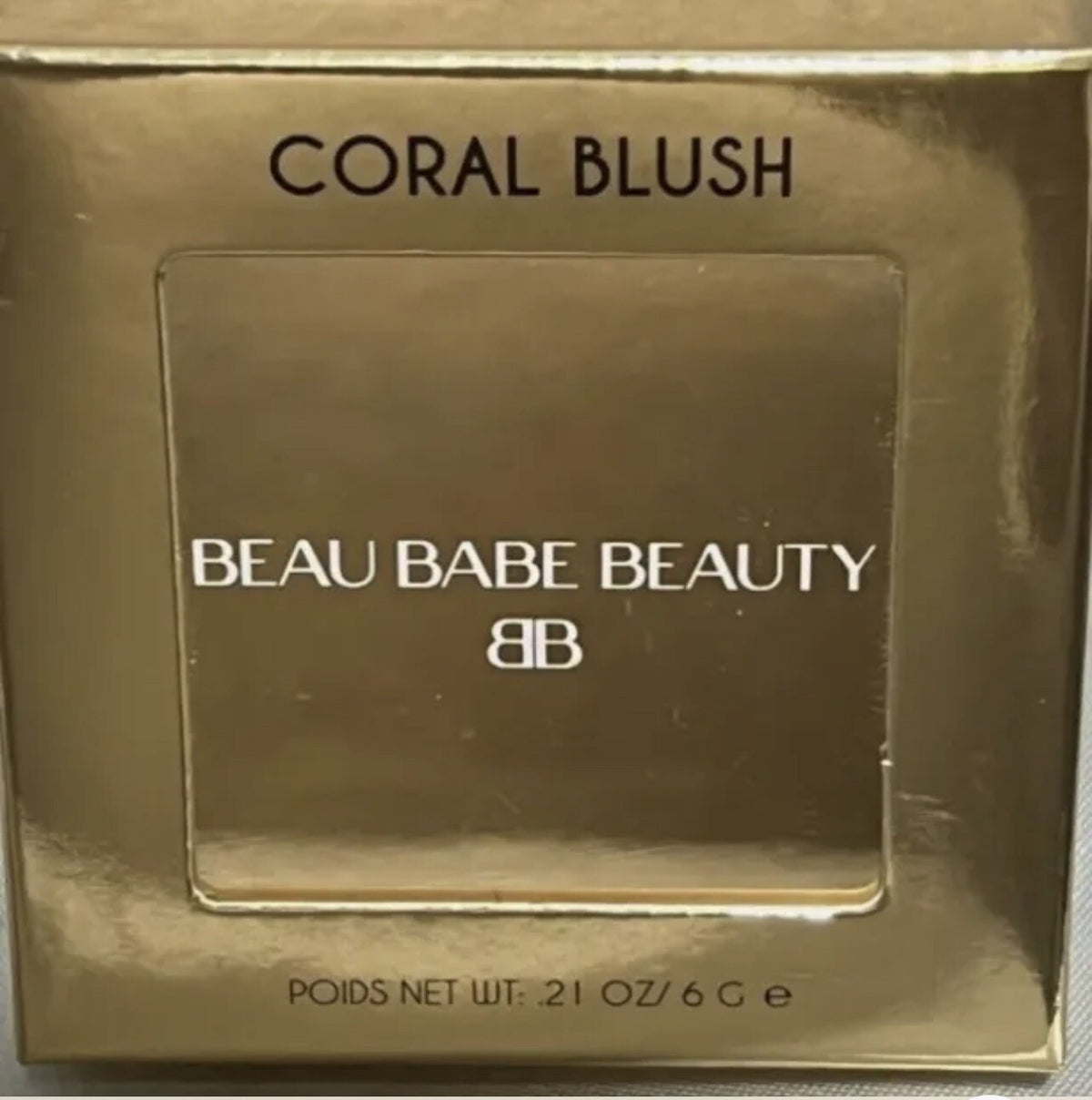 Coral Blush Face Makeup - Sealed Powder Blush for Cheeks