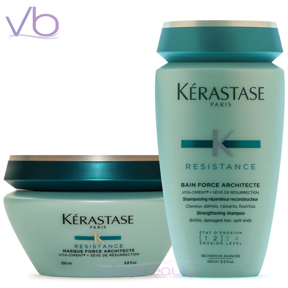 KERASTASE (Resistance, Masque, Bain, Force Architecte, Shampoo, Mask,