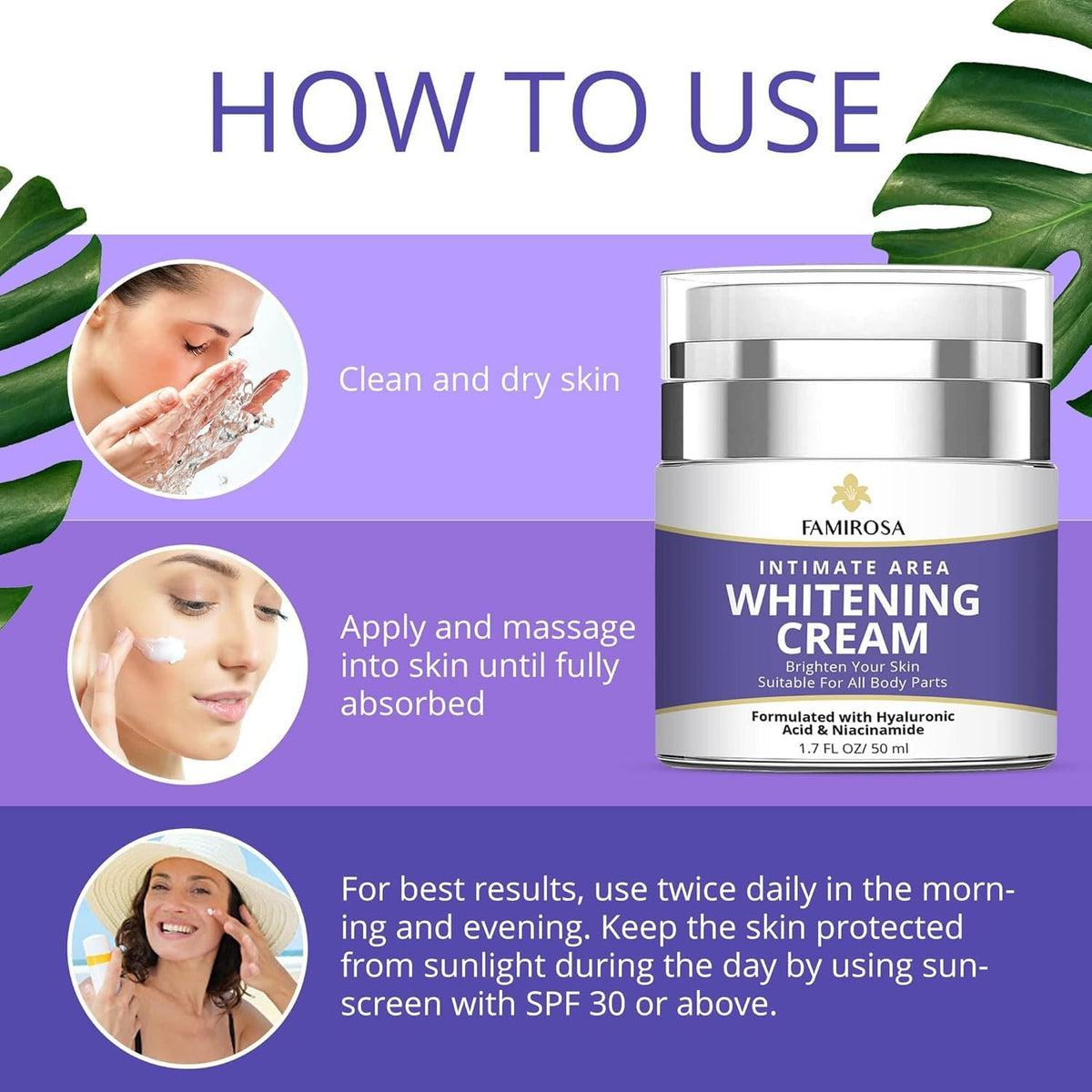Dark Spot Corrector Cream for Intimate & Delicate Areas - 2 Pack