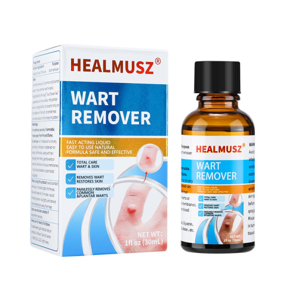 Natural Wart Remover for Face & Skin – Painless & Fast Acting 30ML