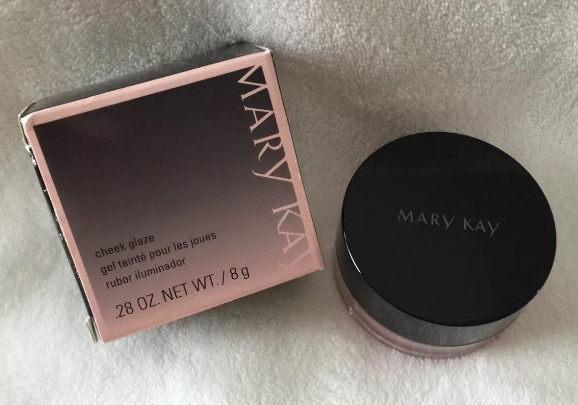 Mary Kay Cheek Glaze Tangerine Discontinued Makeup - Full Size
