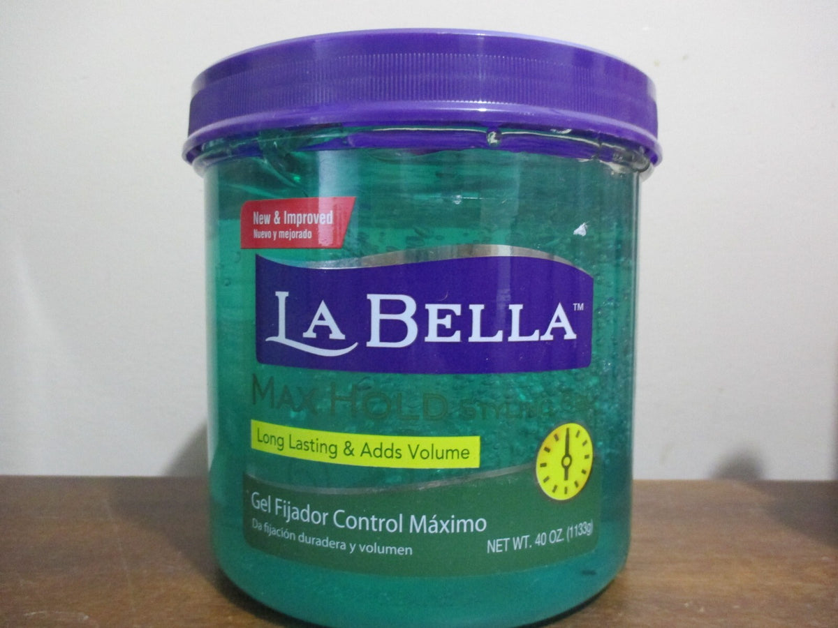 Long Lasting Hair Gel with Volume Boost - Max Hold 40 Oz