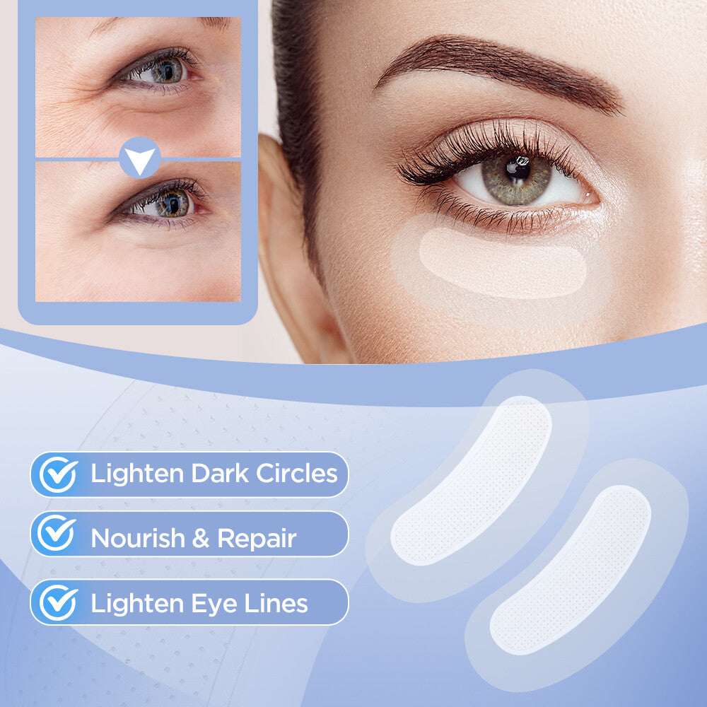 Micro-Needle Eye Patch Set for Wrinkle & Dark Circle Reduction - Hyaluronic Acid