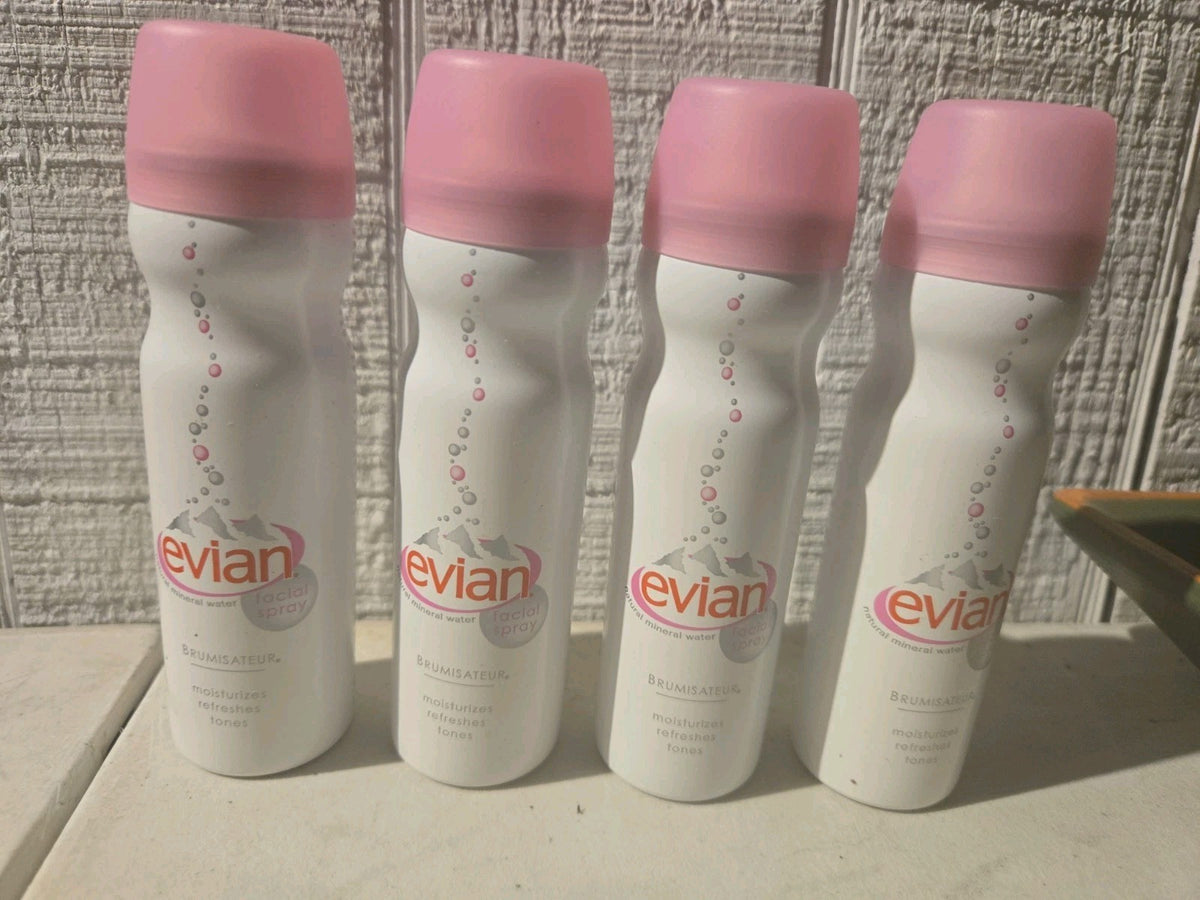 Evian Facial Spray 50ml - 4 Pack