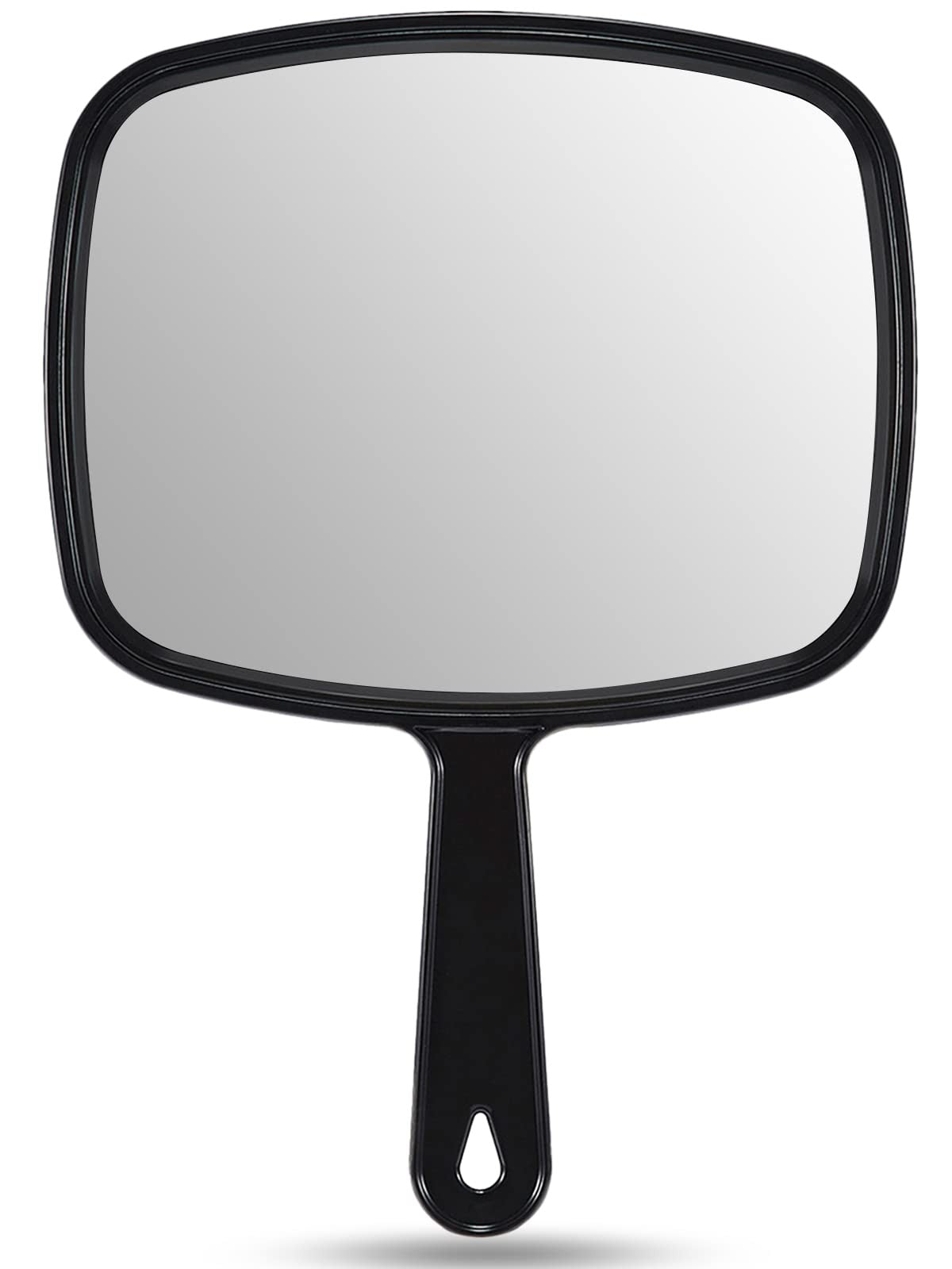 Extra Large Handheld Mirror for Makeup & Barber with Handle - HD Reflection