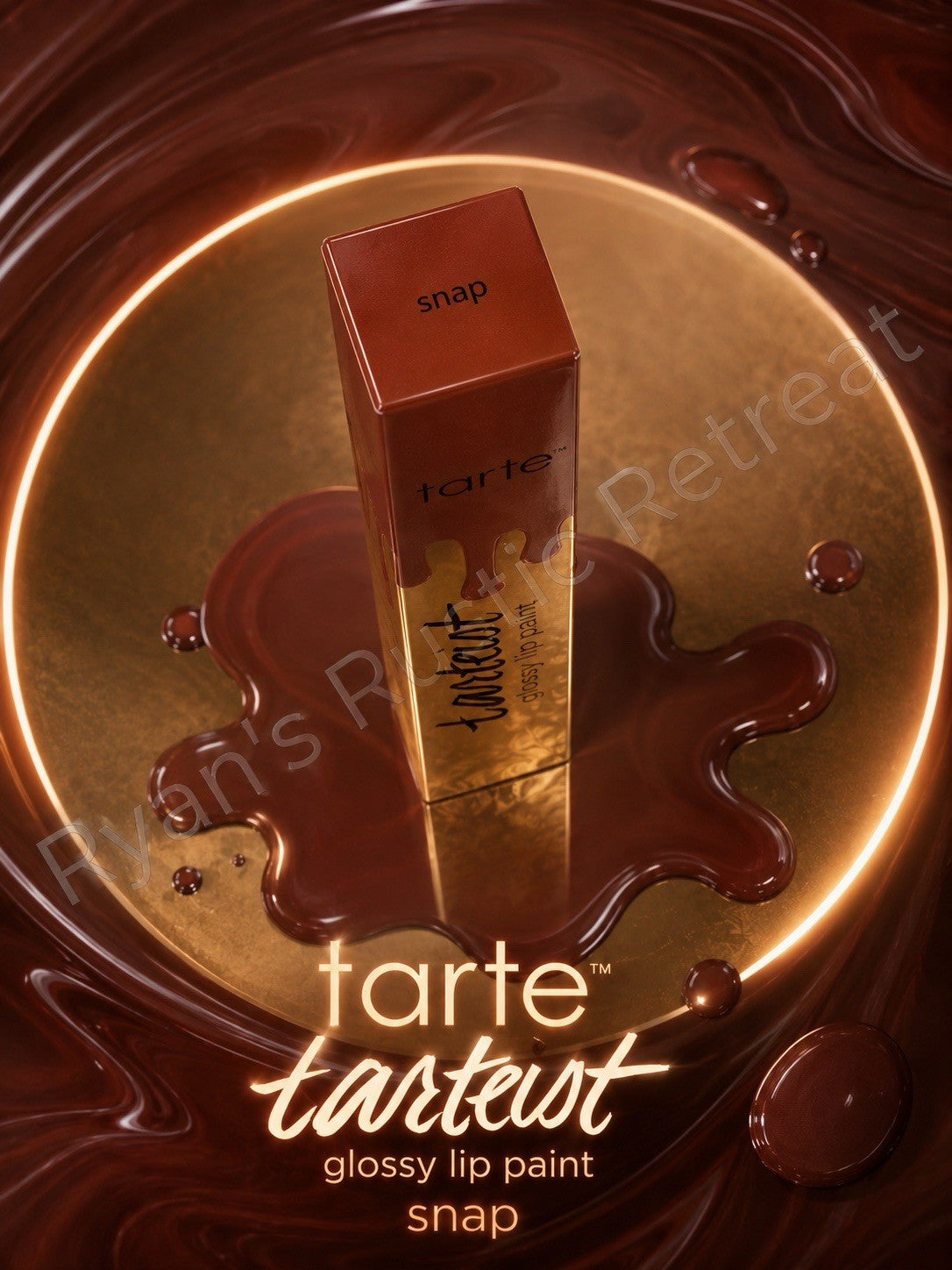 Lip Gloss - Tarteist Glossy Lip Paint in Snap Nude Mauve, High-Shine, Vegan Formula
