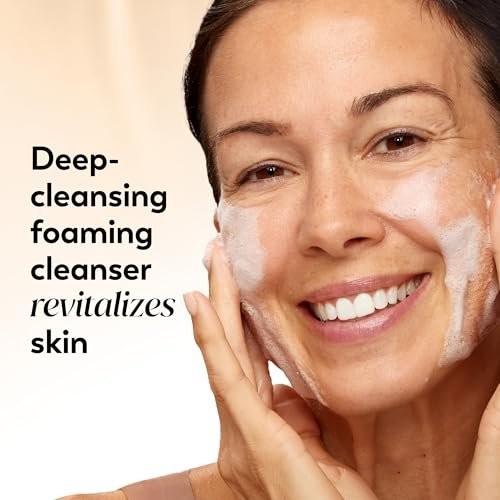 Facial Cleanser for All Skin Types – Foaming Vitamin-Rich Daily Face Wash