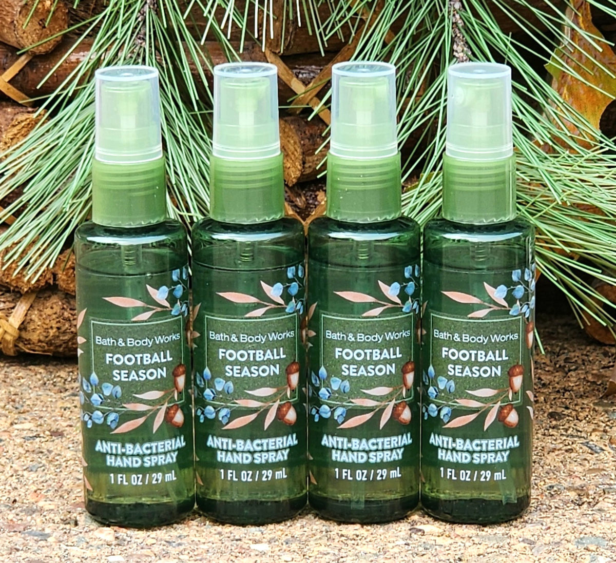 4PC 2026 🍁FALL~🍂🏈FOOTBALL SEASON~Sanitizer Spray 1oz~Bath Body