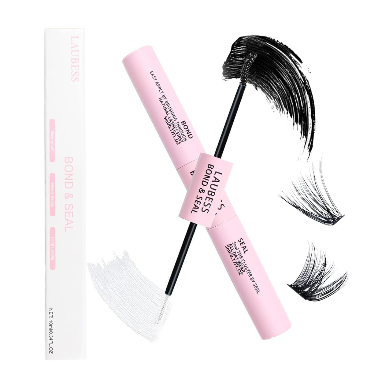 Waterproof Lash Bond and Seal Mascara for Eyelash Extensions - 5ml