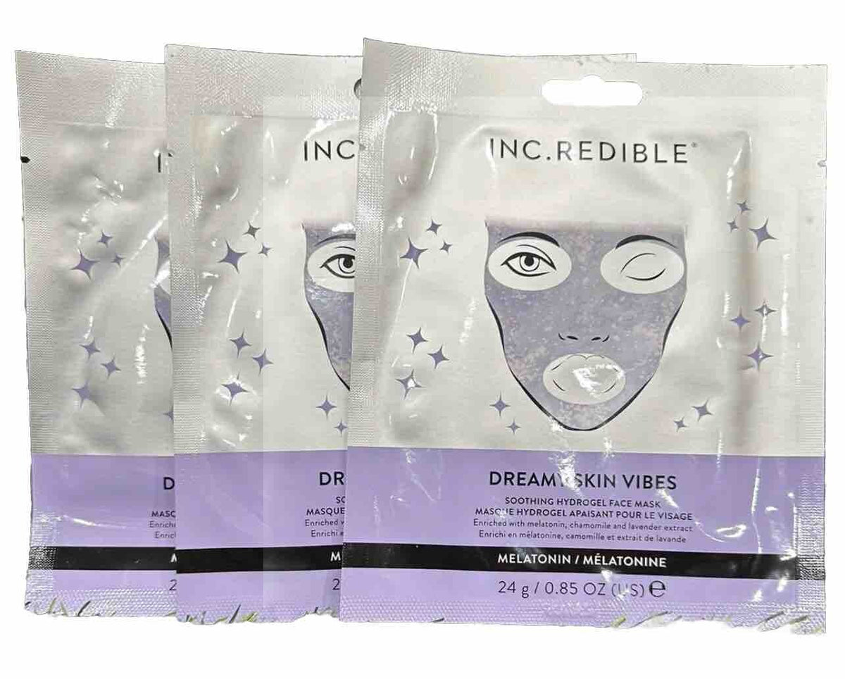 Dreamy Skin Vibes Hydrogel Face Mask with Melatonin - 3 Pack