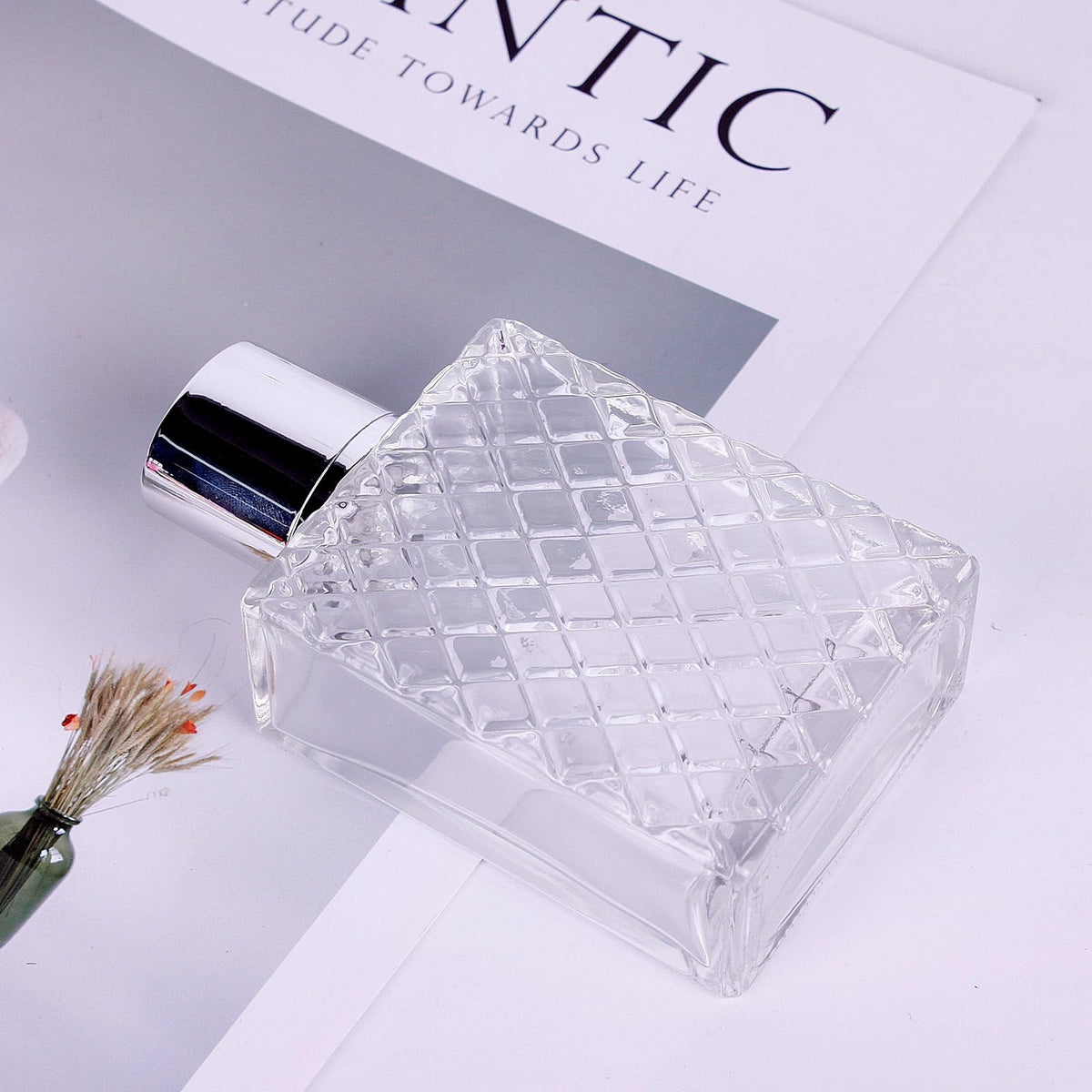 Refillable 100ml Glass Perfume Atomizer Set for Travel & Cologne