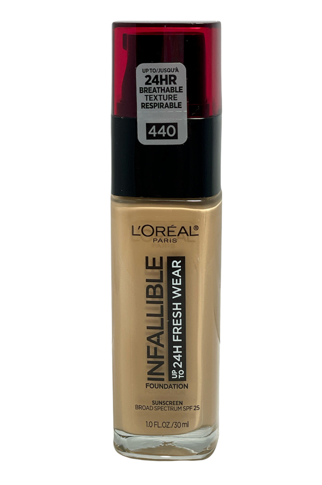 Long-Lasting Infallible Foundation SPF25 - 24 Hour Wear, Multiple Shades