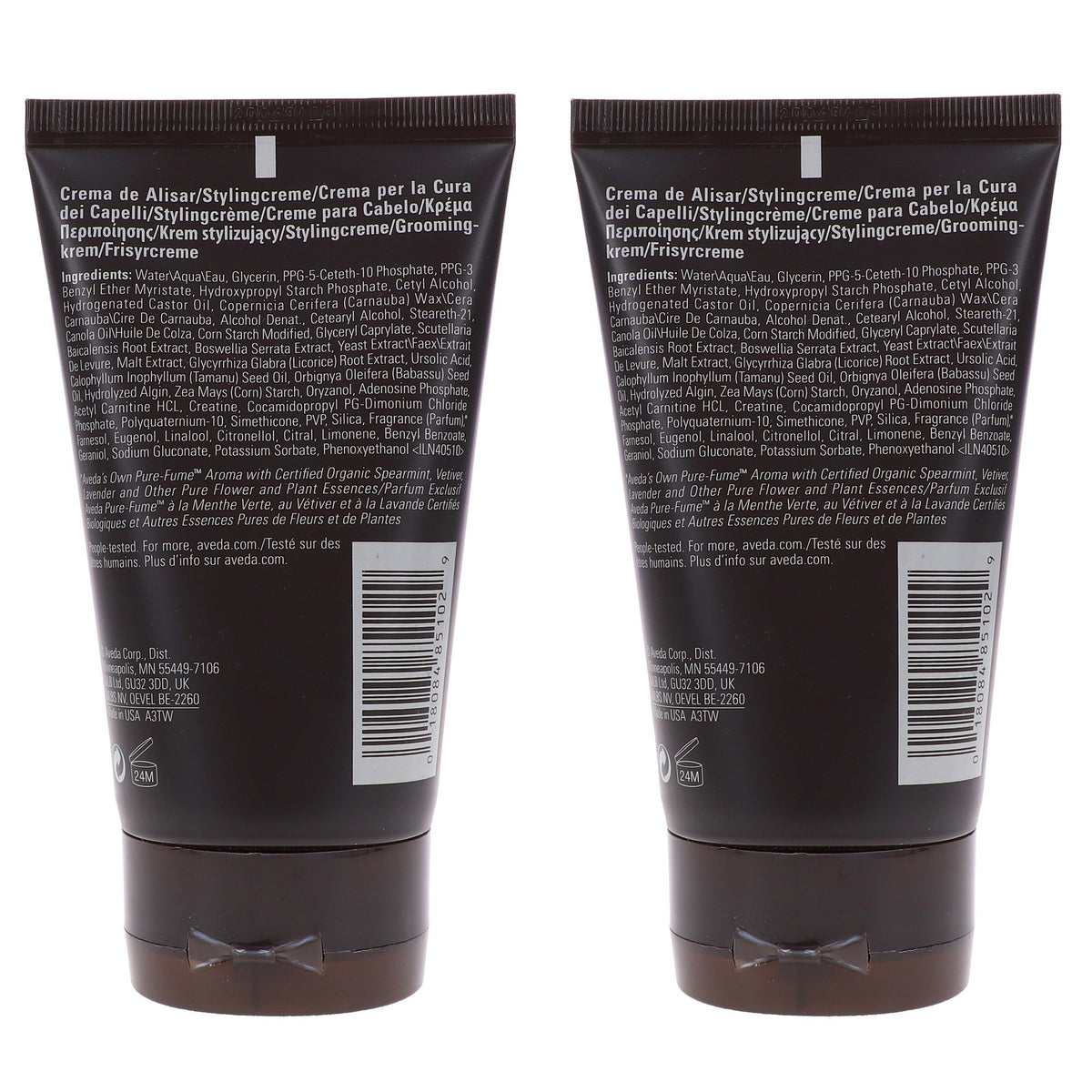 Men's Grooming Cream with Medium Hold - 4.2 oz 2 Pack